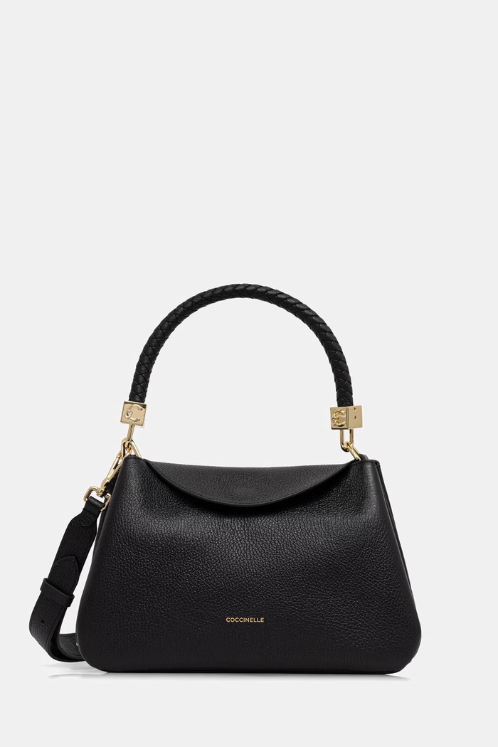 Coccinelle torebka crossbody damska skórzana czarny E1.VCK.18.02.01