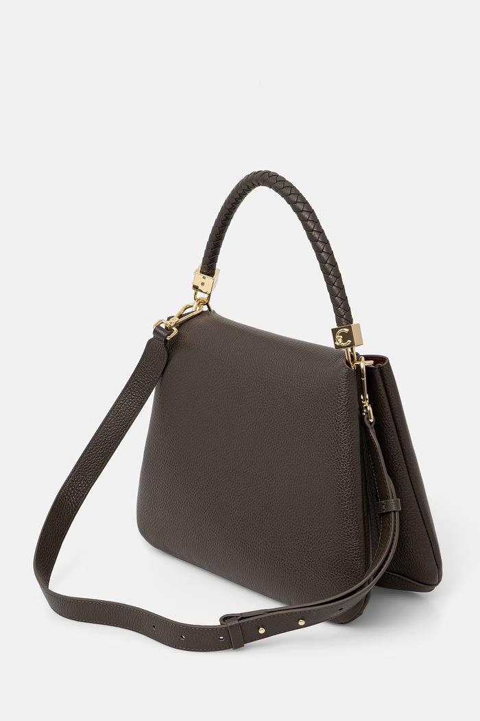 Akcesoria Coccinelle torebka crossbody damska skórzana E1.VCK.18.01.01 zielony