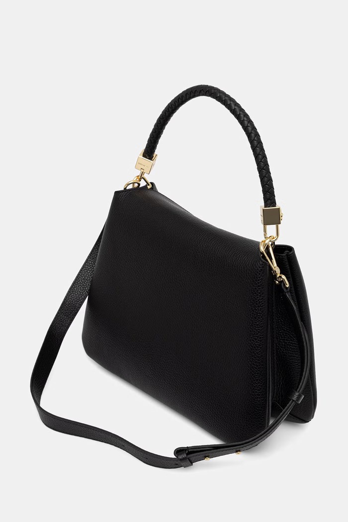 Akcesoria Coccinelle torebka crossbody damska skórzana E1.VCK.18.01.01 czarny