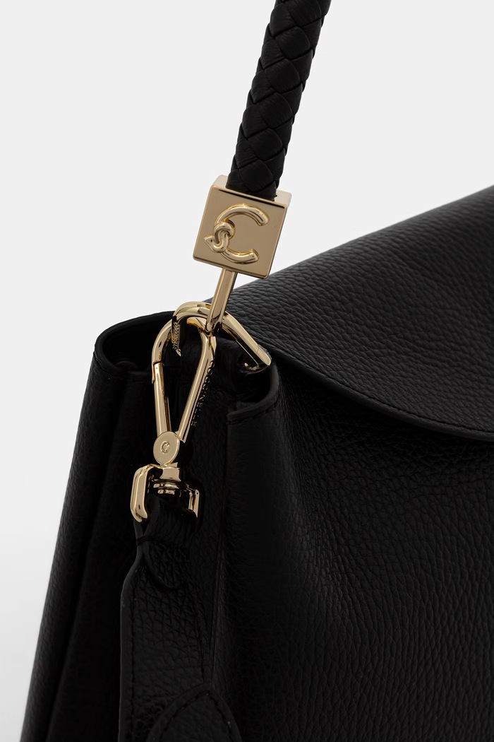 Coccinelle torebka crossbody damska skórzana czarny E1.VCK.18.01.01