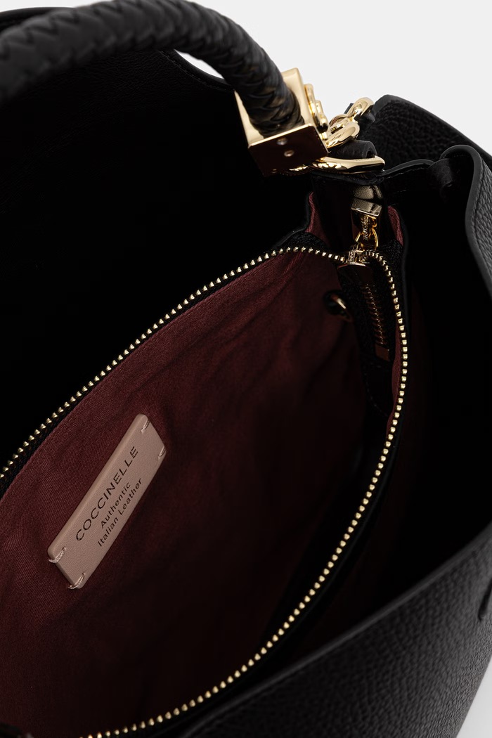 Coccinelle torebka crossbody damska skórzana E1.VCK.18.01.01 czarny