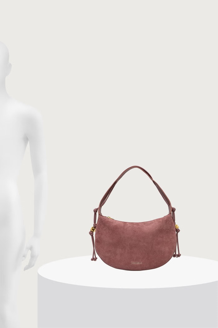Coccinelle Torebka hobo damska zamszowa E1.VCB.13.03.01