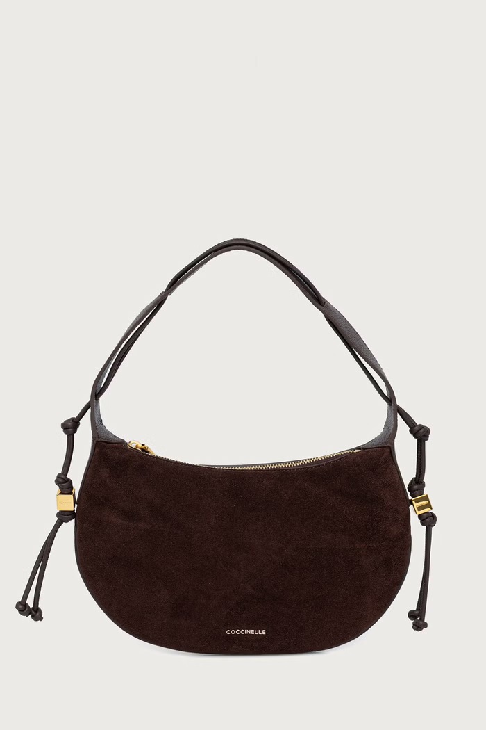 Coccinelle Hobo kabelka dámská semišová hnědá E1.VCB.13.03.01