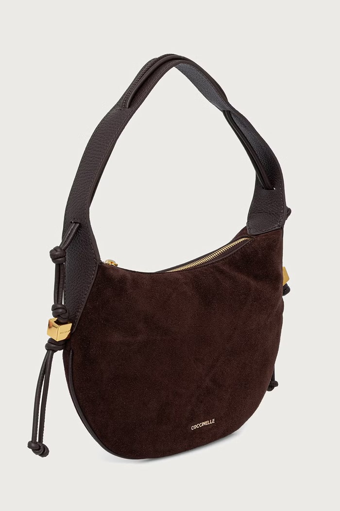 Coccinelle Hobo kabelka dámská semišová E1.VCB.13.03.01 hnědá AW26