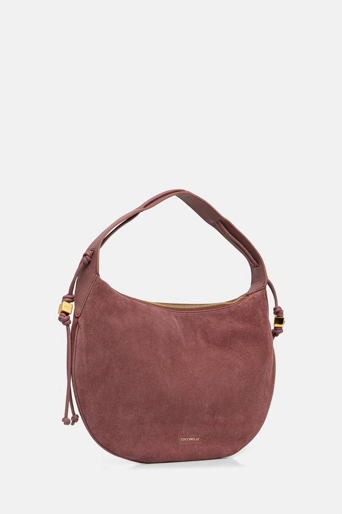 Coccinelle kabelka hobo dámska semišová E1.VCB.13.02.01 ružová AW26