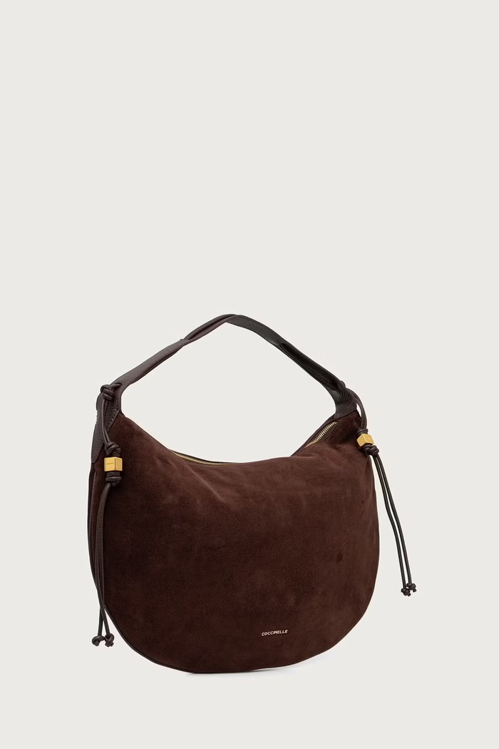 Coccinelle Kabelka hobo dámska semišová E1.VCB.13.01.01 hnedá AW26