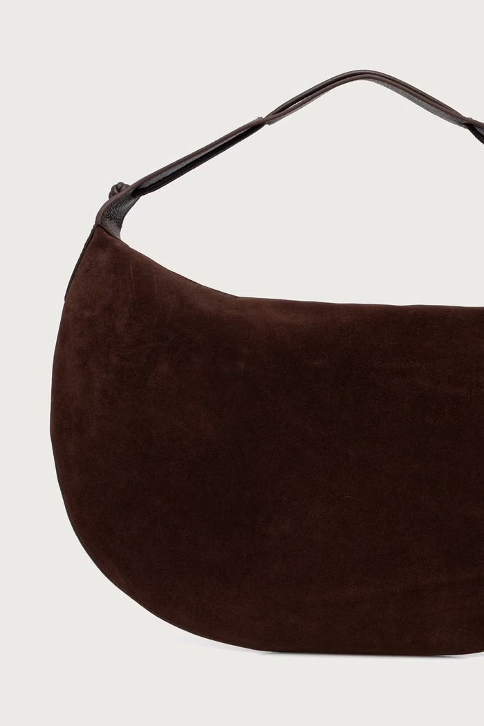 Doplnky Coccinelle Kabelka hobo dámska semišová E1.VCB.13.01.01 hnedá