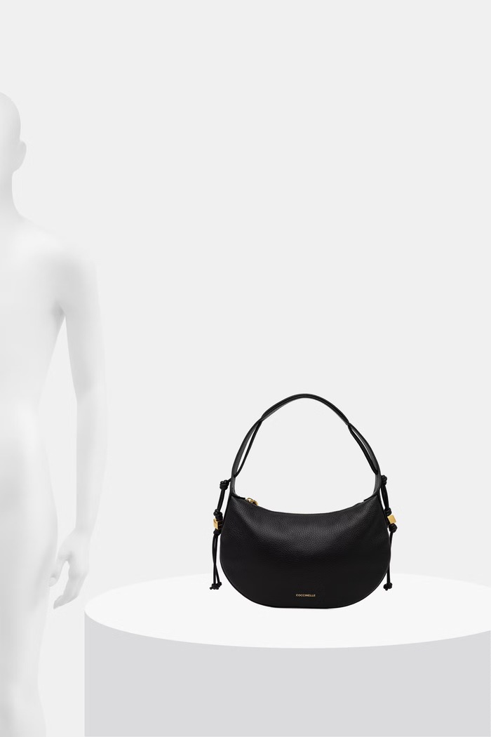 Coccinelle torebka hobo damska skórzana czarny E1.VCA.13.03.01