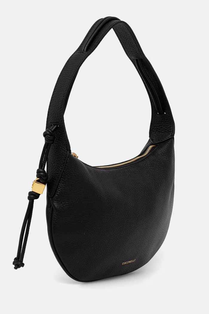 Coccinelle torebka hobo damska skórzana E1.VCA.13.03.01 czarny AW26