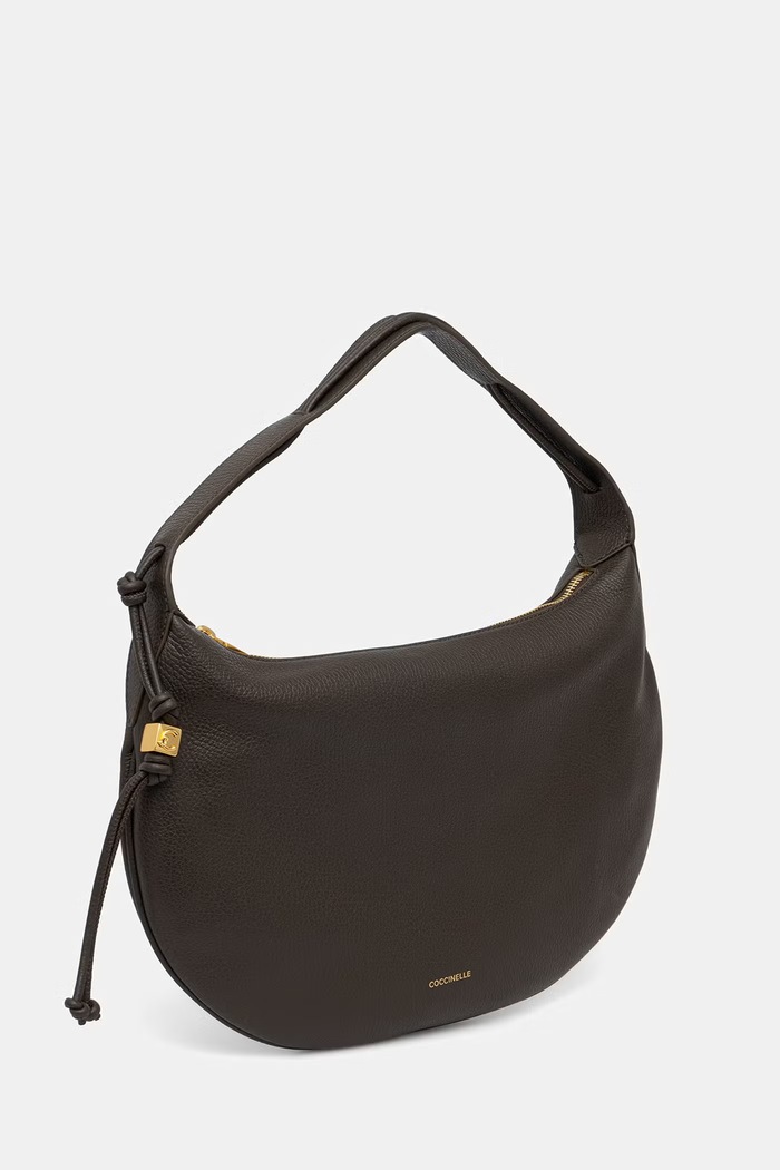 Coccinelle torebka hobo damska skórzana E1.VCA.13.02.01 zielony AW26