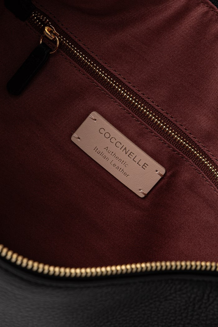 Coccinelle torebka hobo damska skórzana E1.VCA.13.01.01 czarny