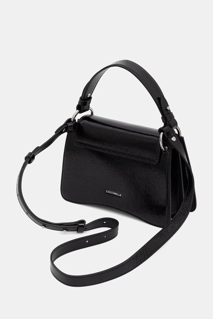 Akcesoria Coccinelle torebka crossbody damska skórzana E1.V9Q.18.02.01 czarny