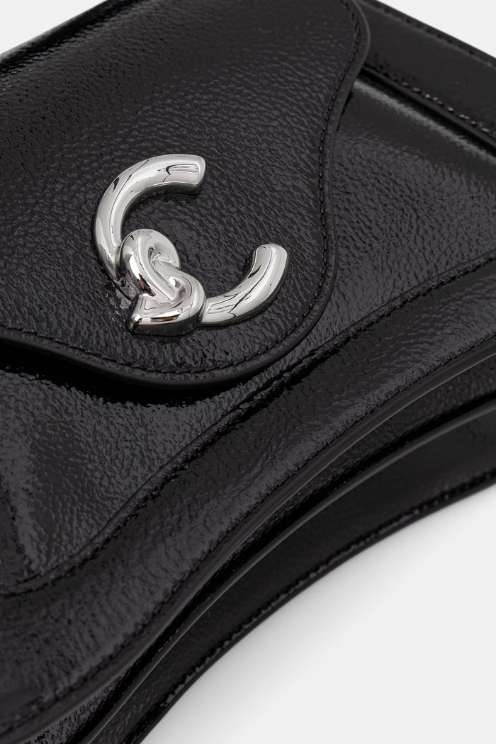Coccinelle torebka crossbody damska skórzana czarny E1.V9Q.18.02.01