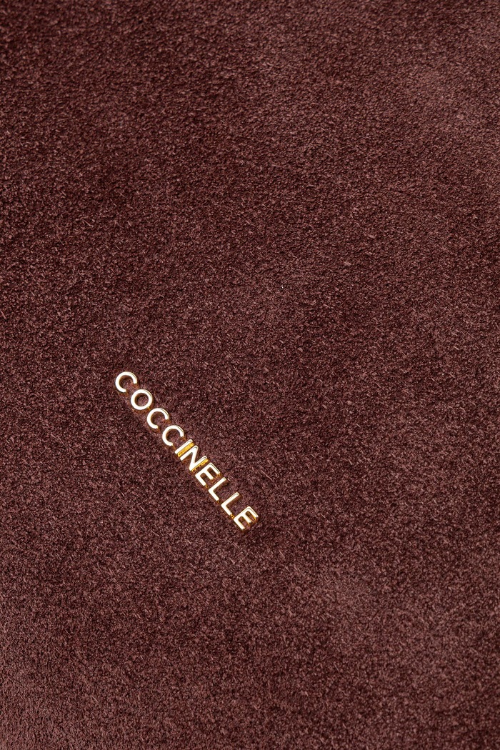 Coccinelle listonoszka damska zamszowa bordowy E1.V9G.13.04.01