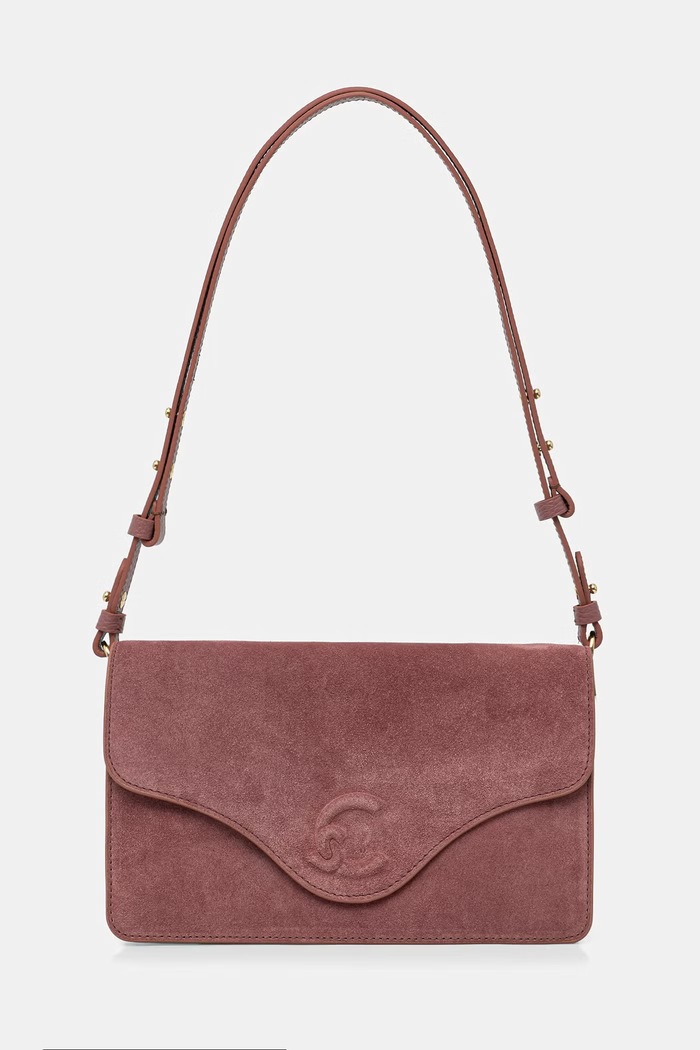 Coccinelle torebka crossbody damska skórzana różowy E1.VJG.12.02.01