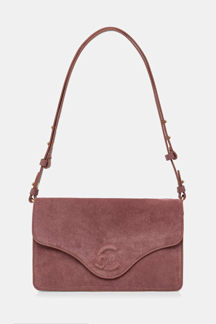 Coccinelle torebka crossbody damska skórzana różowy E1.VJG.12.02.01