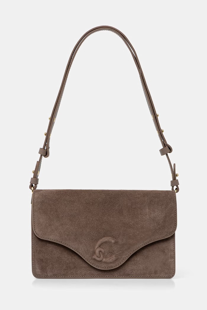 Coccinelle torebka crossbody damska skórzana brązowy E1.VJG.12.02.01