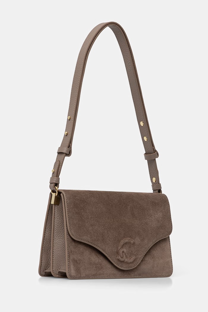 Coccinelle torebka crossbody damska skórzana E1.VJG.12.02.01 brązowy AW26