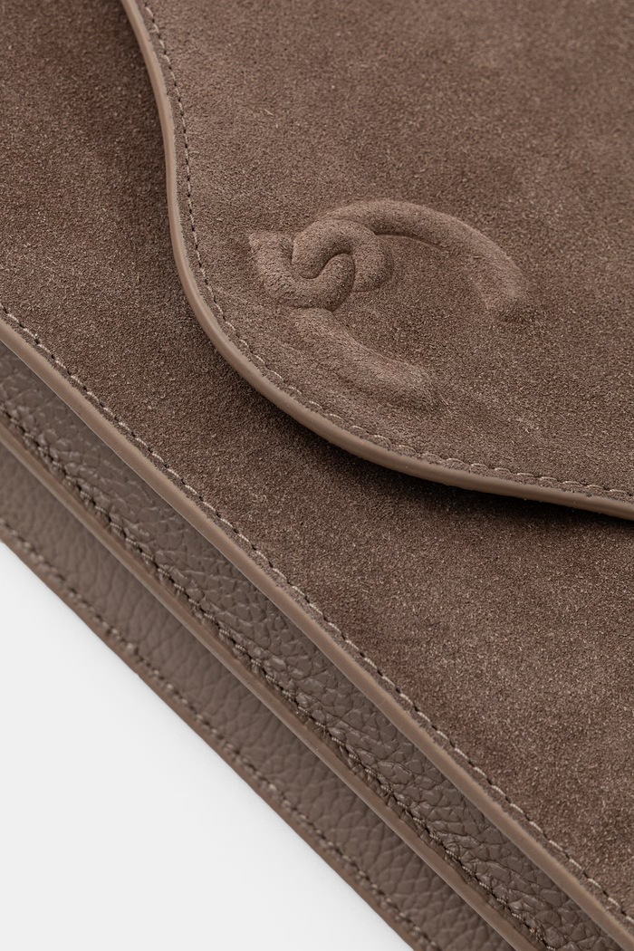 Coccinelle torebka crossbody damska skórzana brązowy E1.VJG.12.02.01