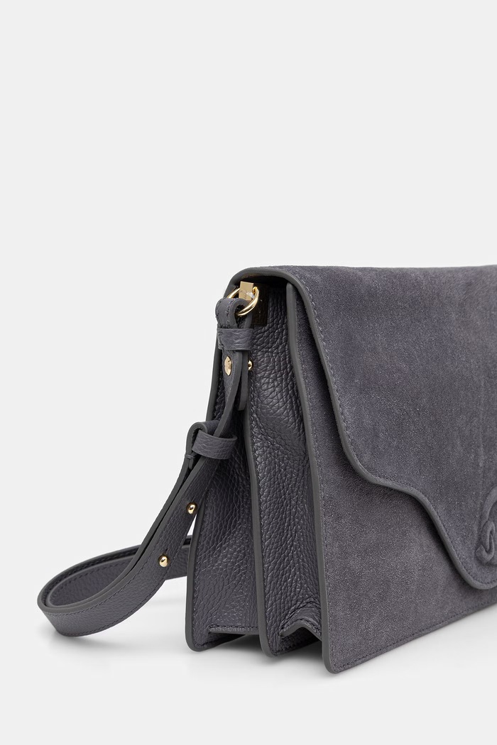 Coccinelle torebka shopper damska skórzana E1.VJG.12.01.01 szary AW26