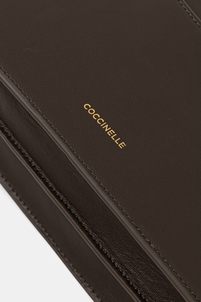 Coccinelle torebka crossbody damska skórzana zielony E1.VJF.12.02.01