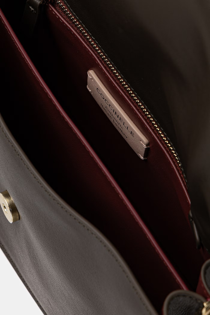 Coccinelle torebka crossbody damska skórzana E1.VJF.12.02.01 zielony