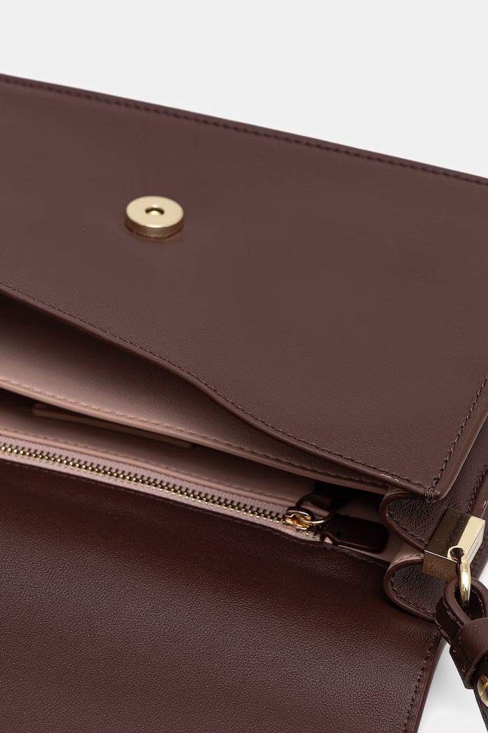 Coccinelle torebka crossbody damska skórzana E1.VJF.12.02.01 bordowy