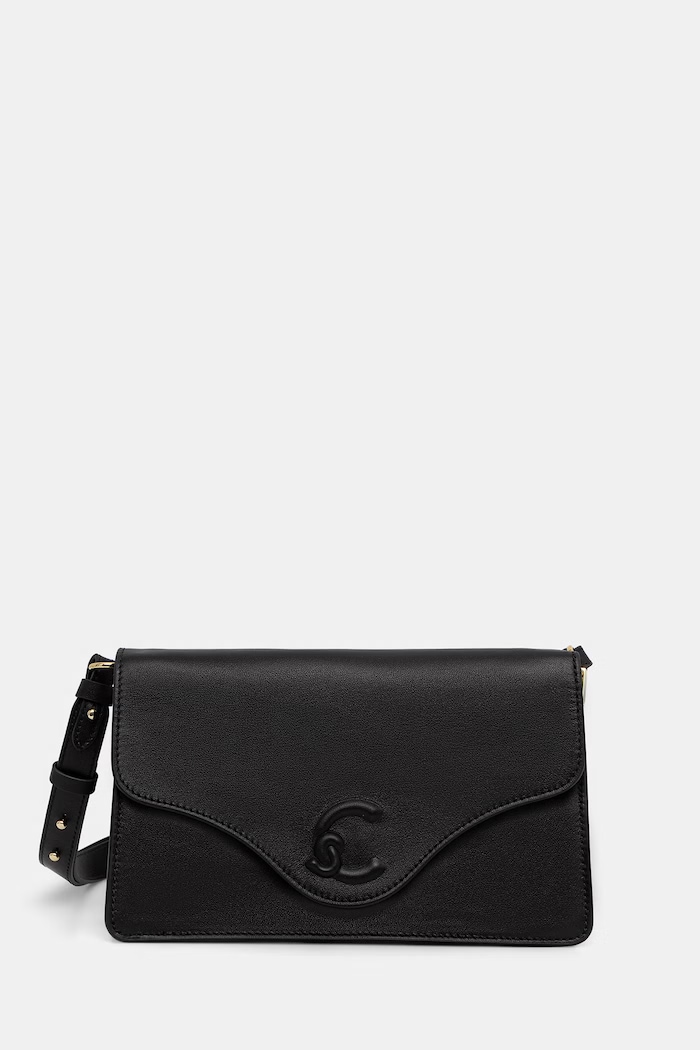 Coccinelle torebka crossbody damska skórzana czarny E1.VJF.12.02.01