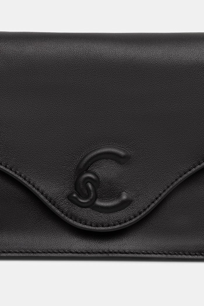 Coccinelle torebka crossbody damska skórzana czarny E1.VJF.12.02.01