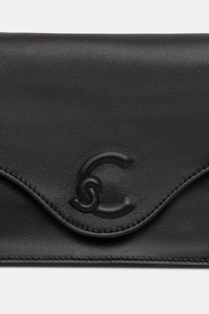 Coccinelle torebka crossbody damska skórzana czarny E1.VJF.12.02.01