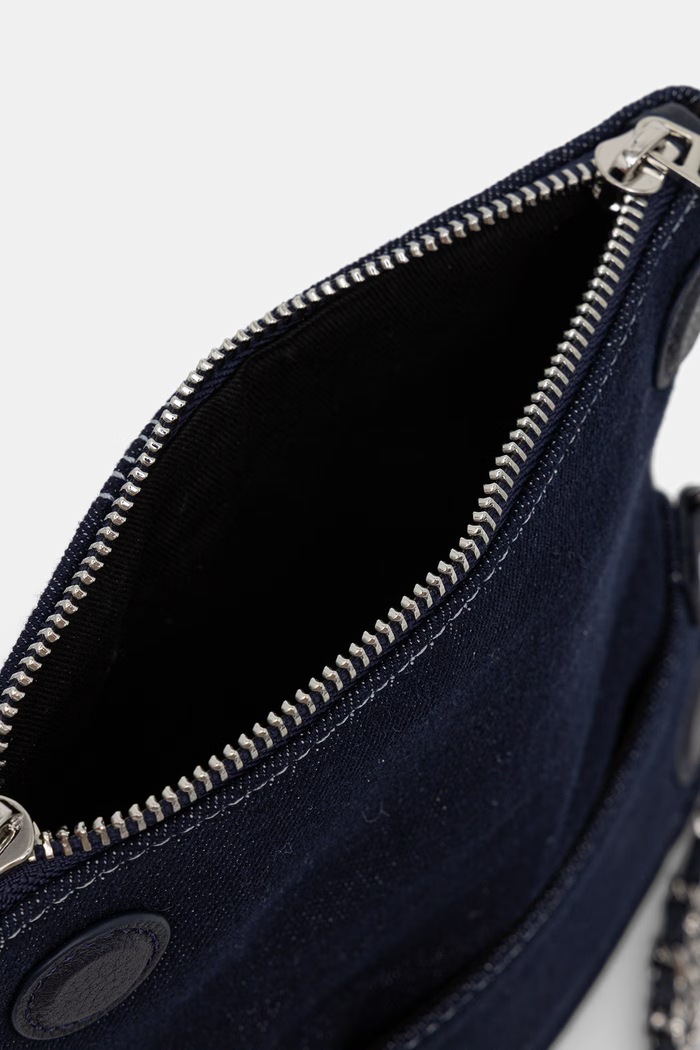 Zadig&Voltaire torebka crossbody damska jeansowa LWBA04440 granatowy