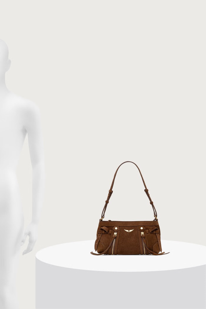 Zadig&Voltaire Torebka damska zamszowa BABY LWBA04539