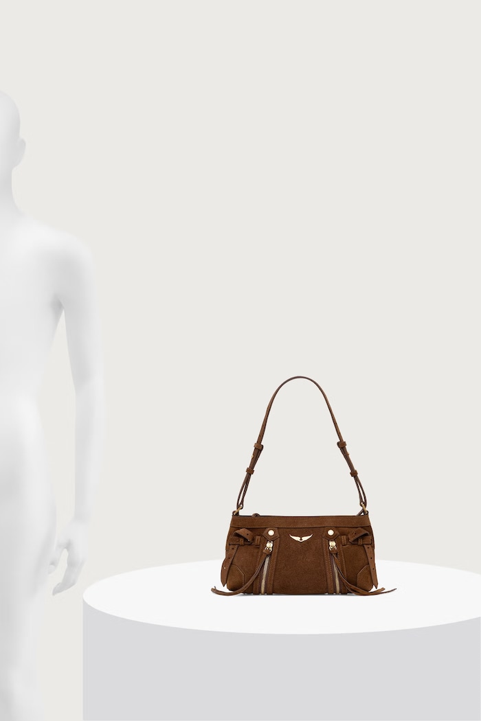 Zadig&Voltaire Torebka damska zamszowa BABY LWBA04539