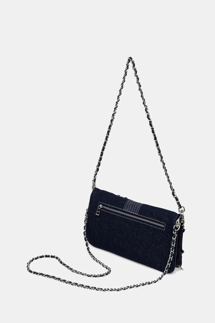 Doplnky Zadig&Voltaire crossbody kabelka dámska rifľová LWBA04544 čierna