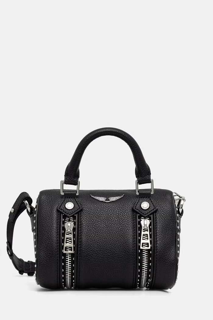 Zadig&Voltaire crossbody kabelka dámska kožená SUNNY čierna LWBA04552
