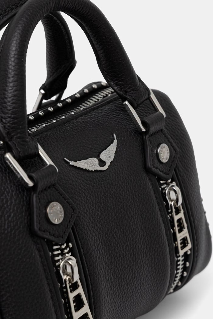 Zadig&Voltaire crossbody kabelka dámska kožená SUNNY čierna LWBA04552