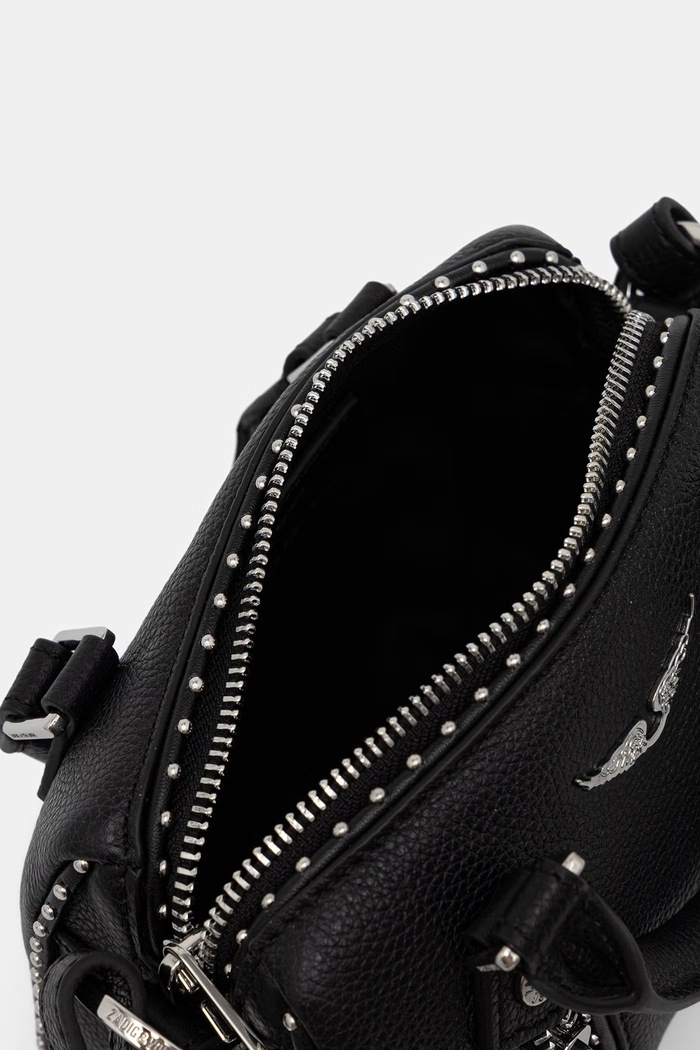 Zadig&Voltaire crossbody kabelka dámska kožená SUNNY LWBA04552 čierna