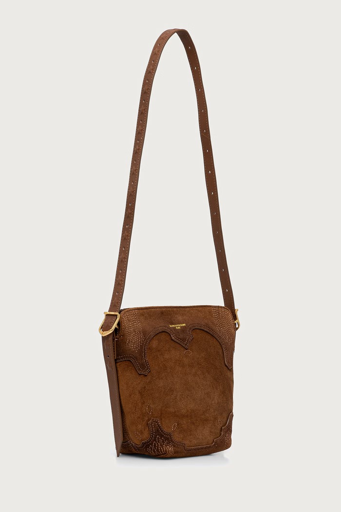 Zadig&Voltaire Tote torba ženska semišasta BABY LWBA04497 rjava AW26