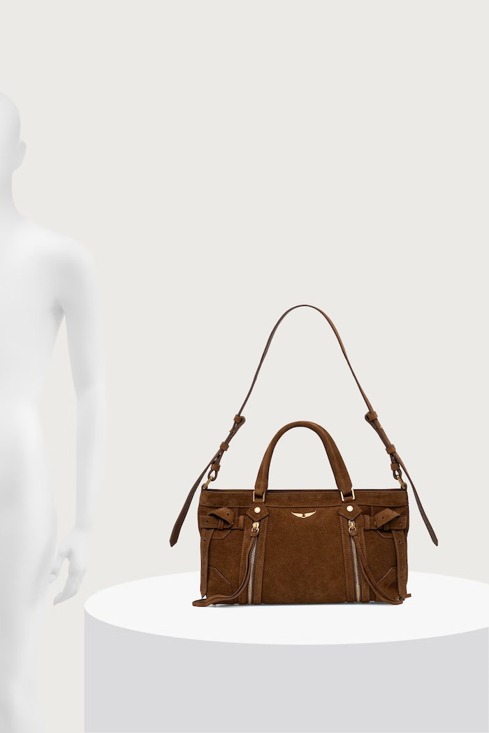 Zadig&Voltaire Torebka damska zamszowa MADISON LWBA04538