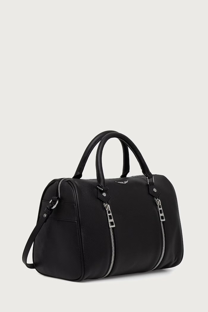 Zadig&Voltaire Torebka damska skórzana SUNNY LWBA04604 czarny AW26