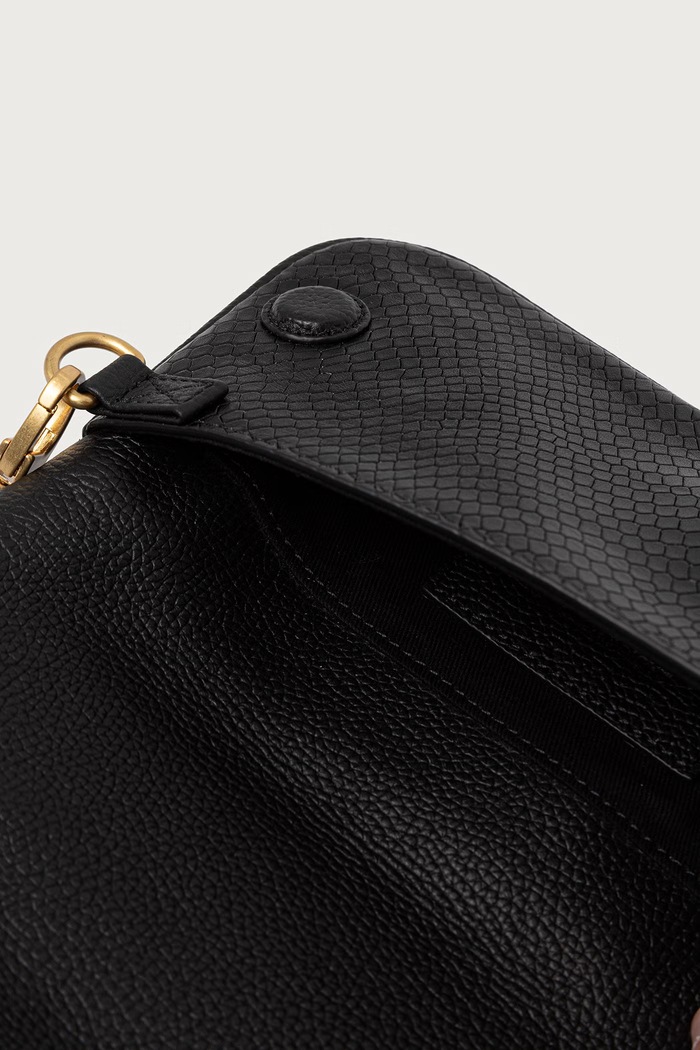 Crossbody kabelka dámska kožená Zadig&Voltaire čierna LWBA04429