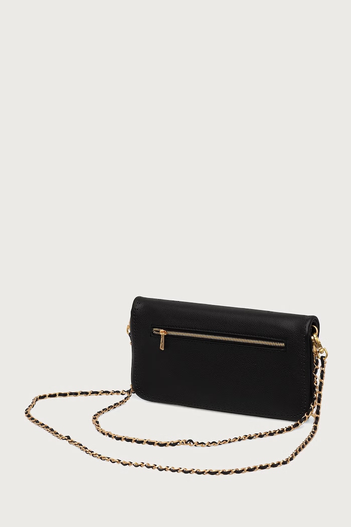 Akcesoria Zadig&Voltaire Torebka crossbody damska skórzana LWBA04303 czarny