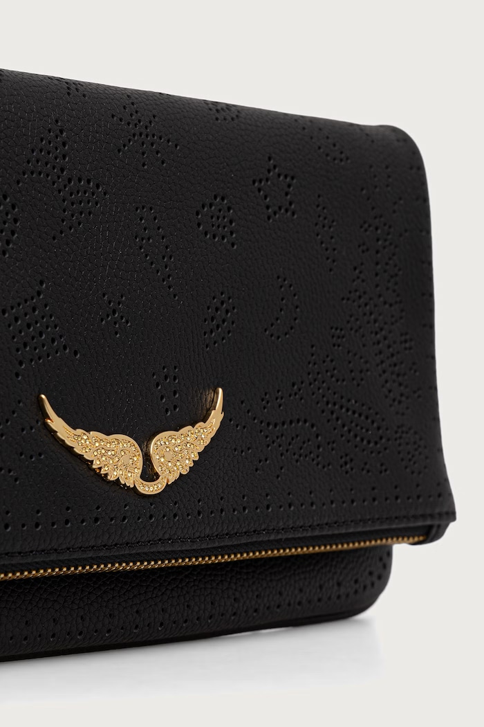 Torebka crossbody damska skórzana Zadig&Voltaire LWBA04303 czarny