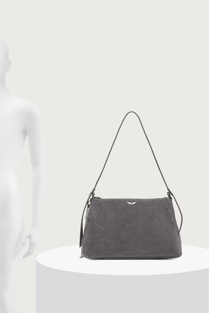Zadig&Voltaire Klasična torbica ženska semišasta JIM LWBA04545