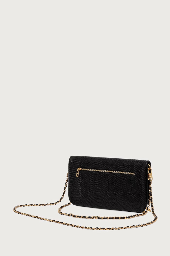 Akcesoria Zadig&Voltaire Torebka crossbody damska skórzana LWBA04382 czarny
