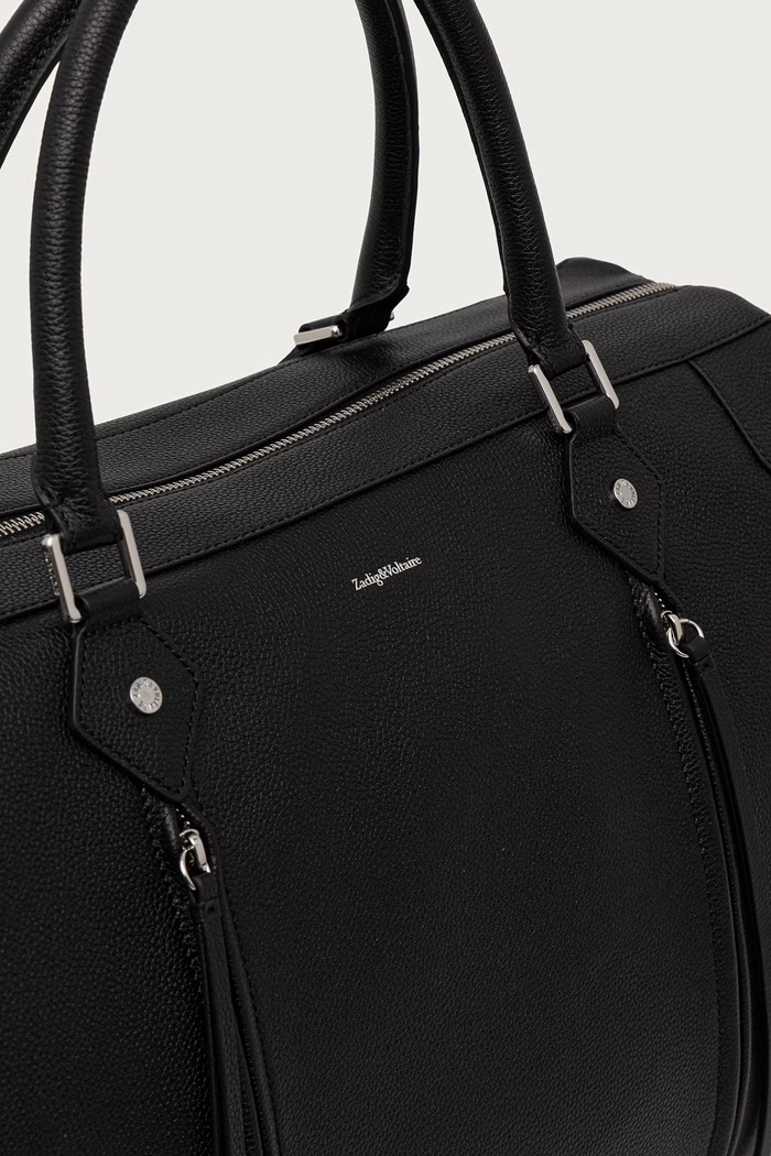 Taška dámska kožená SUNNY Zadig&Voltaire LWBA04433 čierna