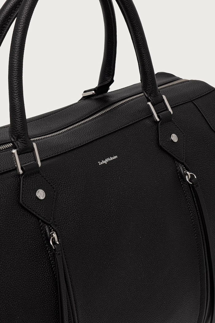 Taška dámska kožená SUNNY Zadig&Voltaire LWBA04433 čierna