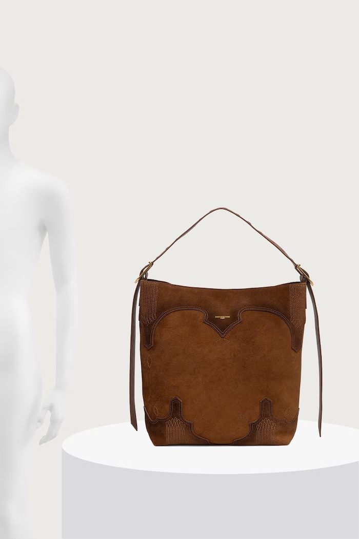 Zadig&Voltaire Shopper γυναικεία δέρμα σουέτ JANE LWBA04368