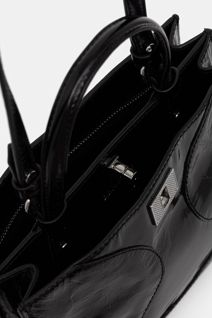 Zadig&Voltaire χιαστί γυναικεία δερμάτινη JACK LWBA04329 μαύρο