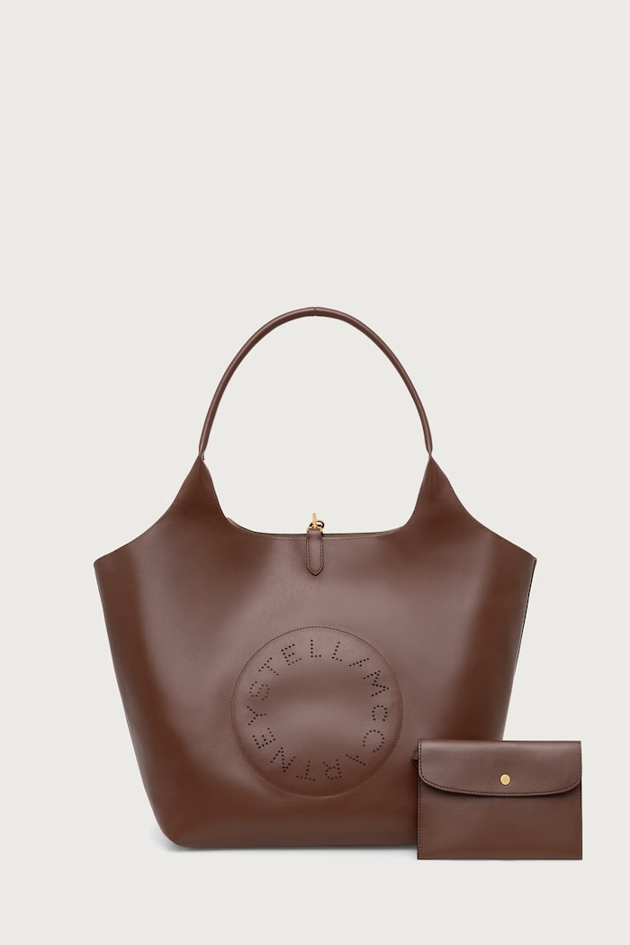LOGO REVESIBLE torebka shopper damska Stella McCartney 7B0206.WP0753 zielony